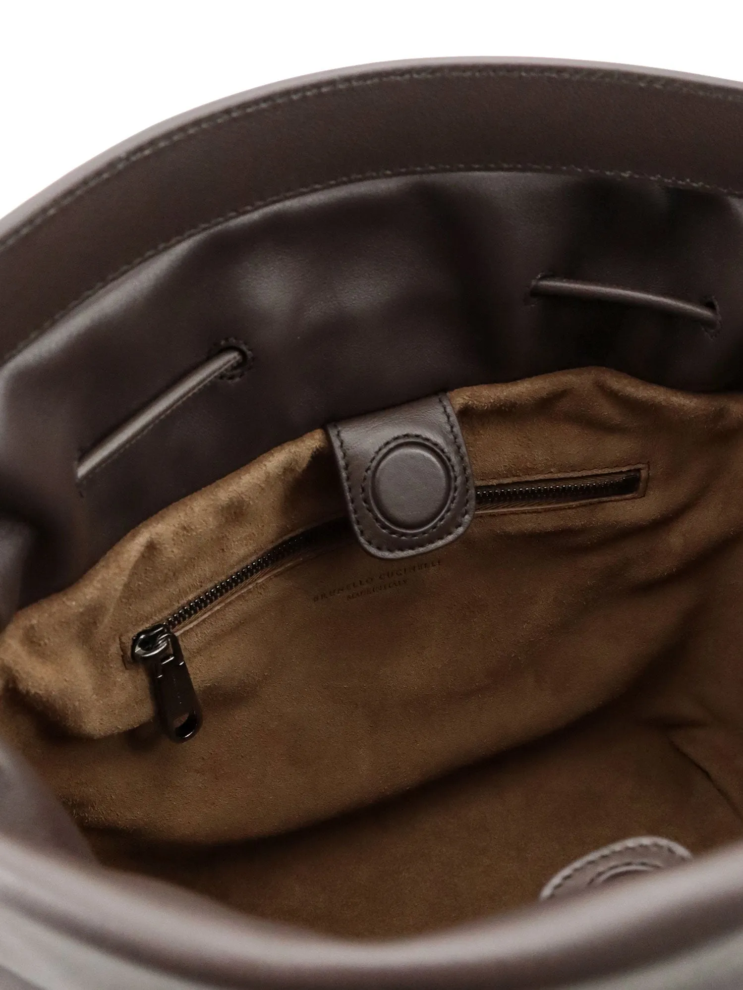 Bucket Mellow Leather Shoulder Bag sold by Wanan Luxury product image thumbnail 4
