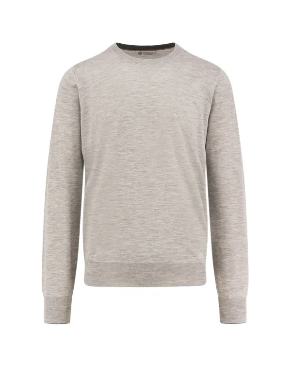 Cashmere And Silk Sweater made by Brunello Cucinelli