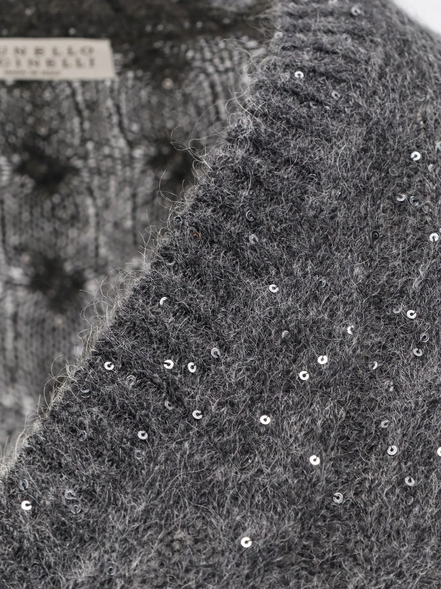 Wool Blend Sweater With All-Over Sequins sold by Wanan Luxury product image thumbnail 5