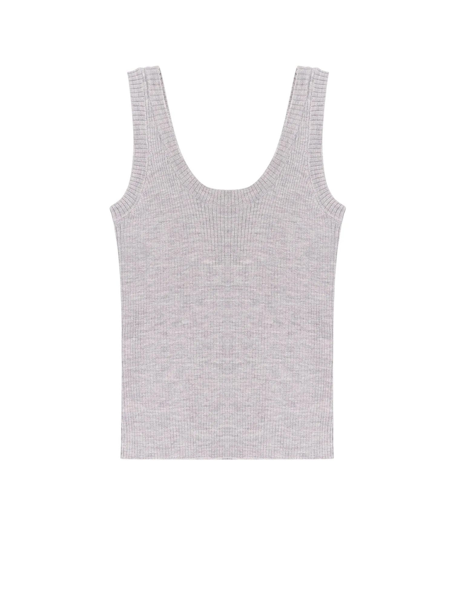 Cashmere And Wool Tank Top With Monili Detail sold by Wanan Luxury