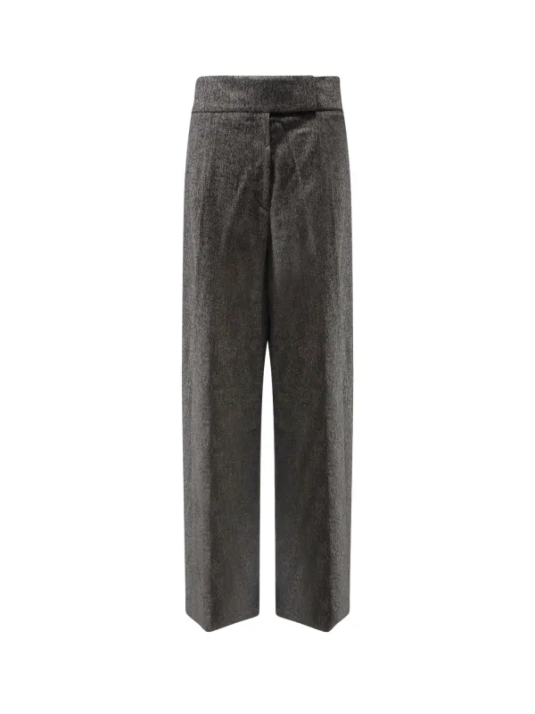 Telda Viscose And Virgin Wool Trousers made by Hugo Boss