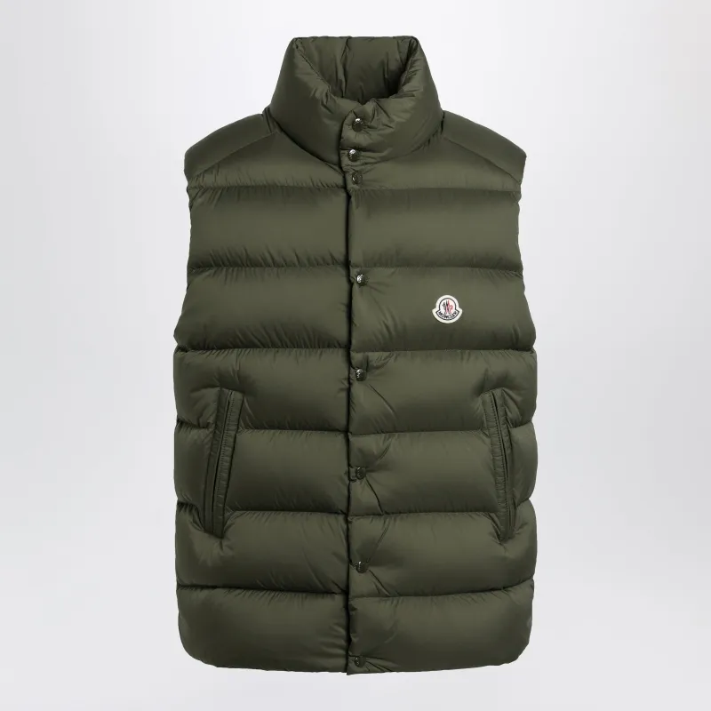 Green Tibb Padded Vest made by Moncler