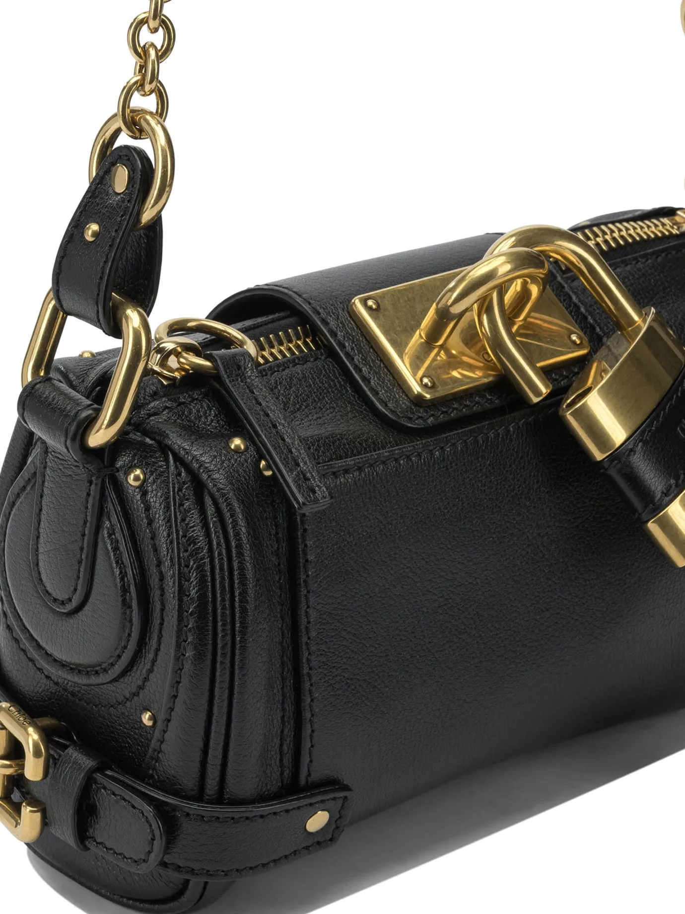 Paddington Shoulder Bags Black sold by Wanan Luxury product image thumbnail 4