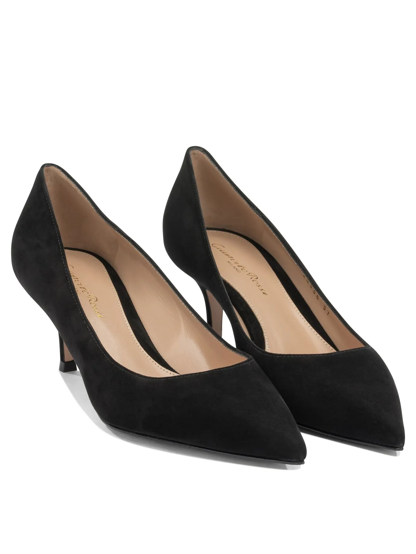 Gianvito 55mm Heeled Shoes Black sold by Wanan Luxury product image thumbnail 2