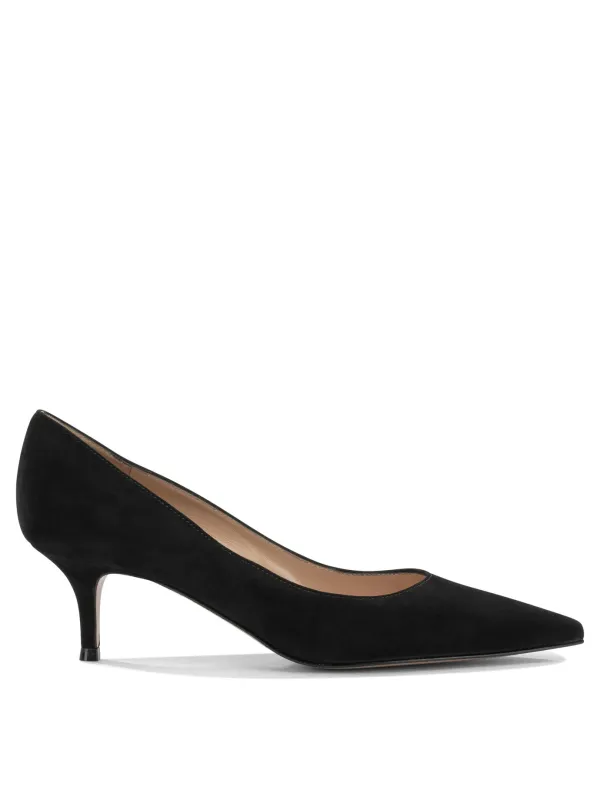 Gianvito 55mm Heeled Shoes Black made by Gianvito Rossi