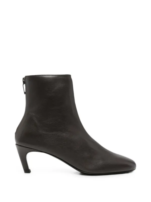 Leather Ankle Boots made by Toteme