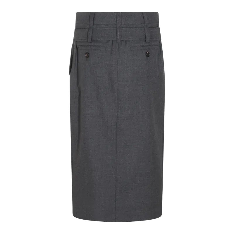 Skirts Grigio Scuro made by Brunello Cucinelli