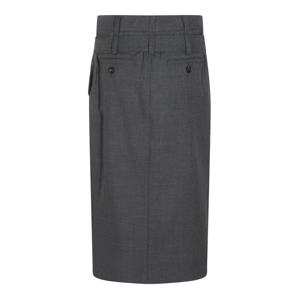 Skirts Grigio Scuro sold by Wanan Luxury
