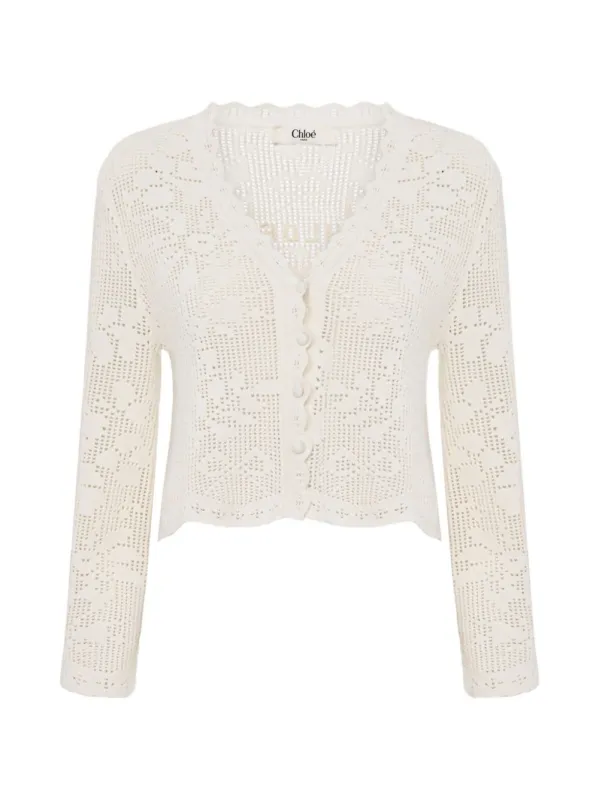 Cotton Cardigan made by Chloe