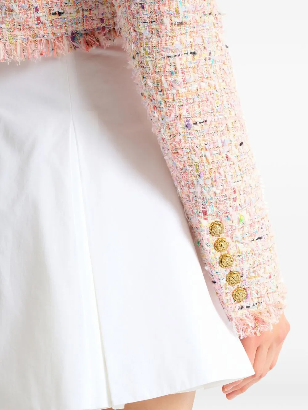 Tweed Cropped Jacket sold by Wanan Luxury product image thumbnail 2