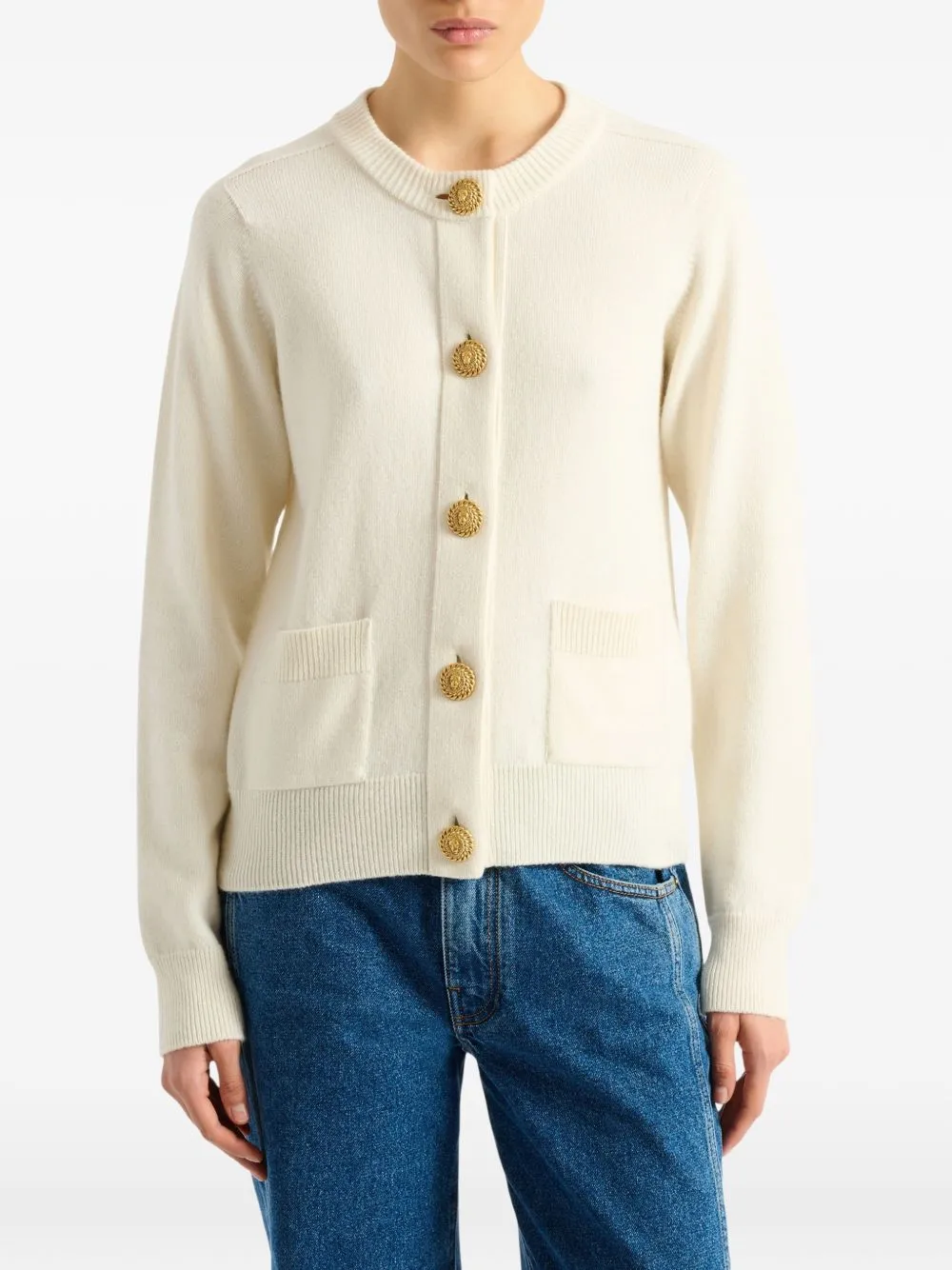 Cashmere Cardigan sold by Wanan Luxury product image thumbnail 5
