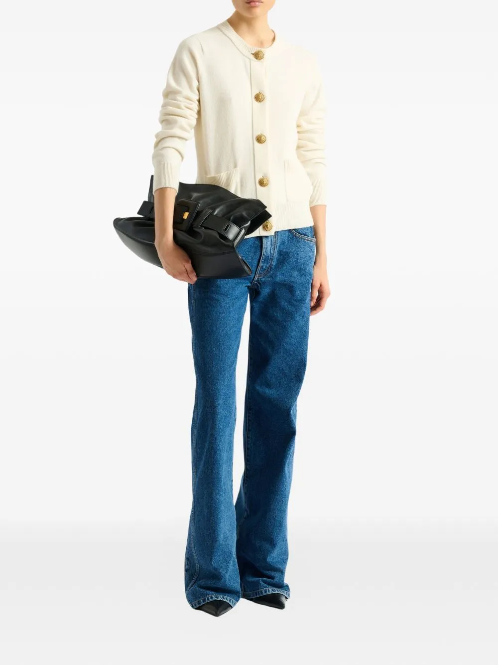 Cashmere Cardigan sold by Wanan Luxury product image thumbnail 3