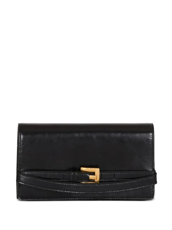 Shuffle Leather Wallet On Chain made by Balmain