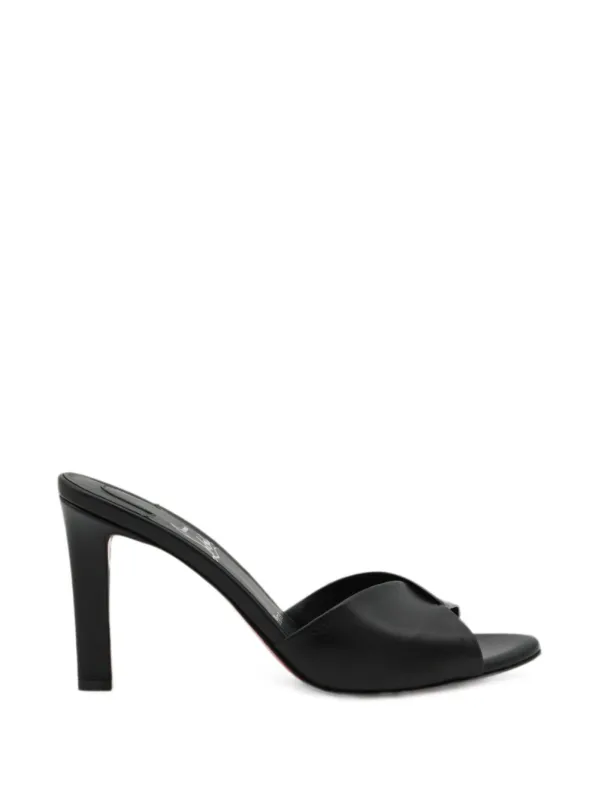 Fanny Leather Mules made by Christian Louboutin