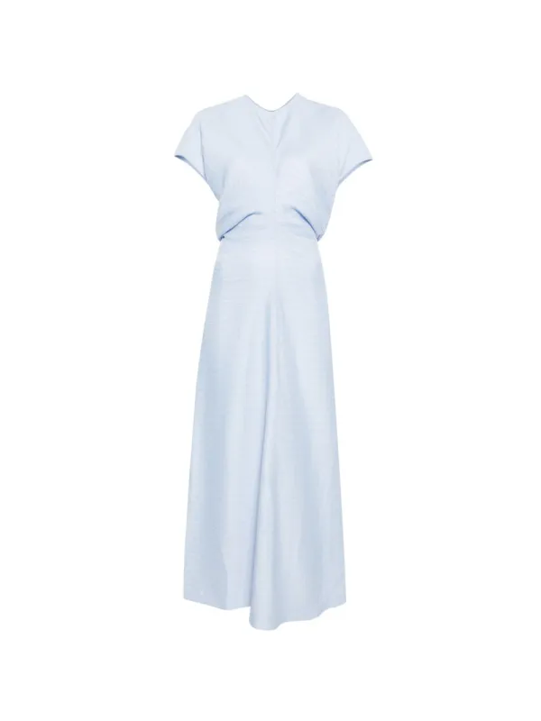 Slouch Waist Long Dress made by Toteme