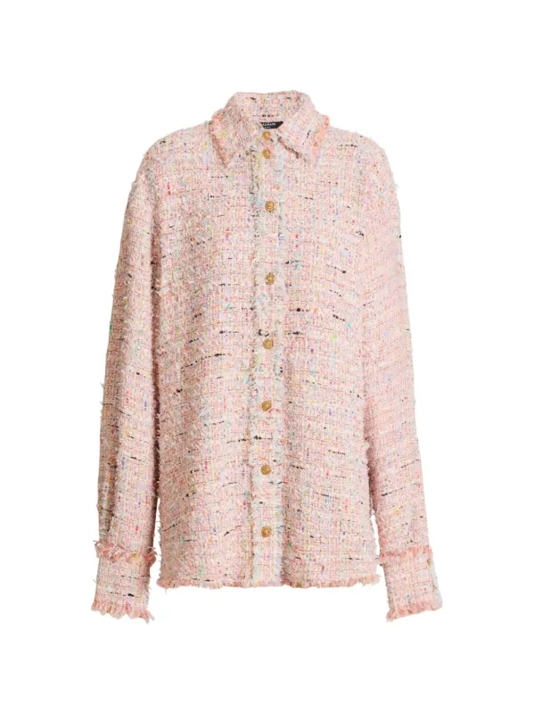 Tweed Shirt made by Balmain