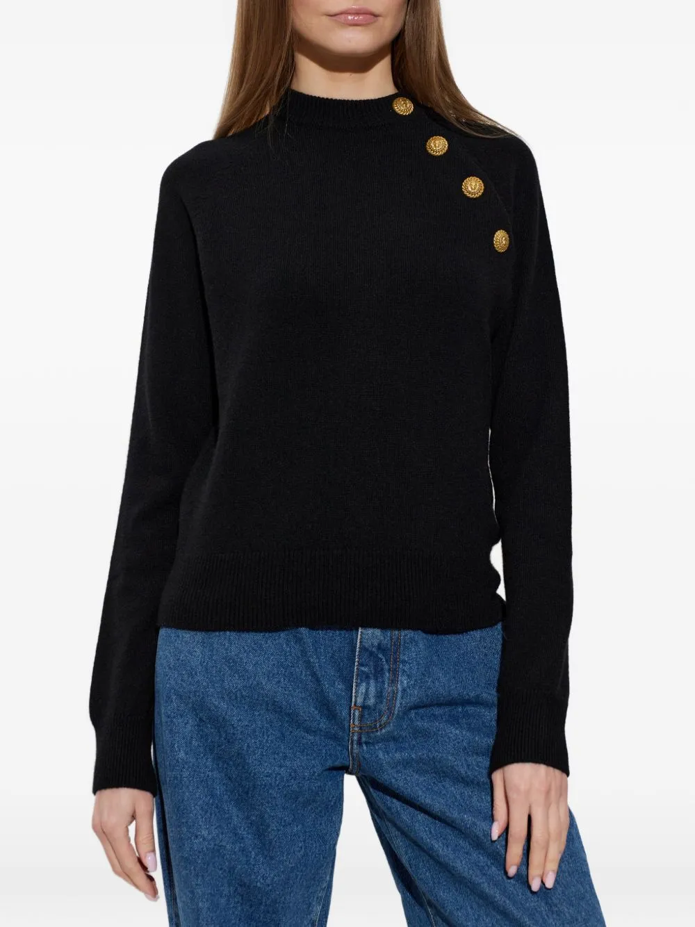 Cashmere Crewneck Sweater sold by Wanan Luxury product image thumbnail 3