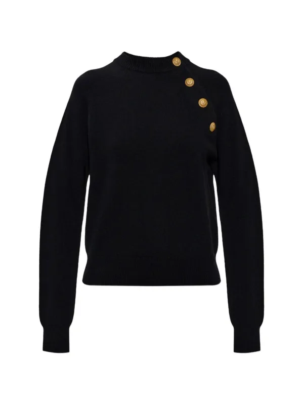 Cashmere Crewneck Sweater made by Balmain