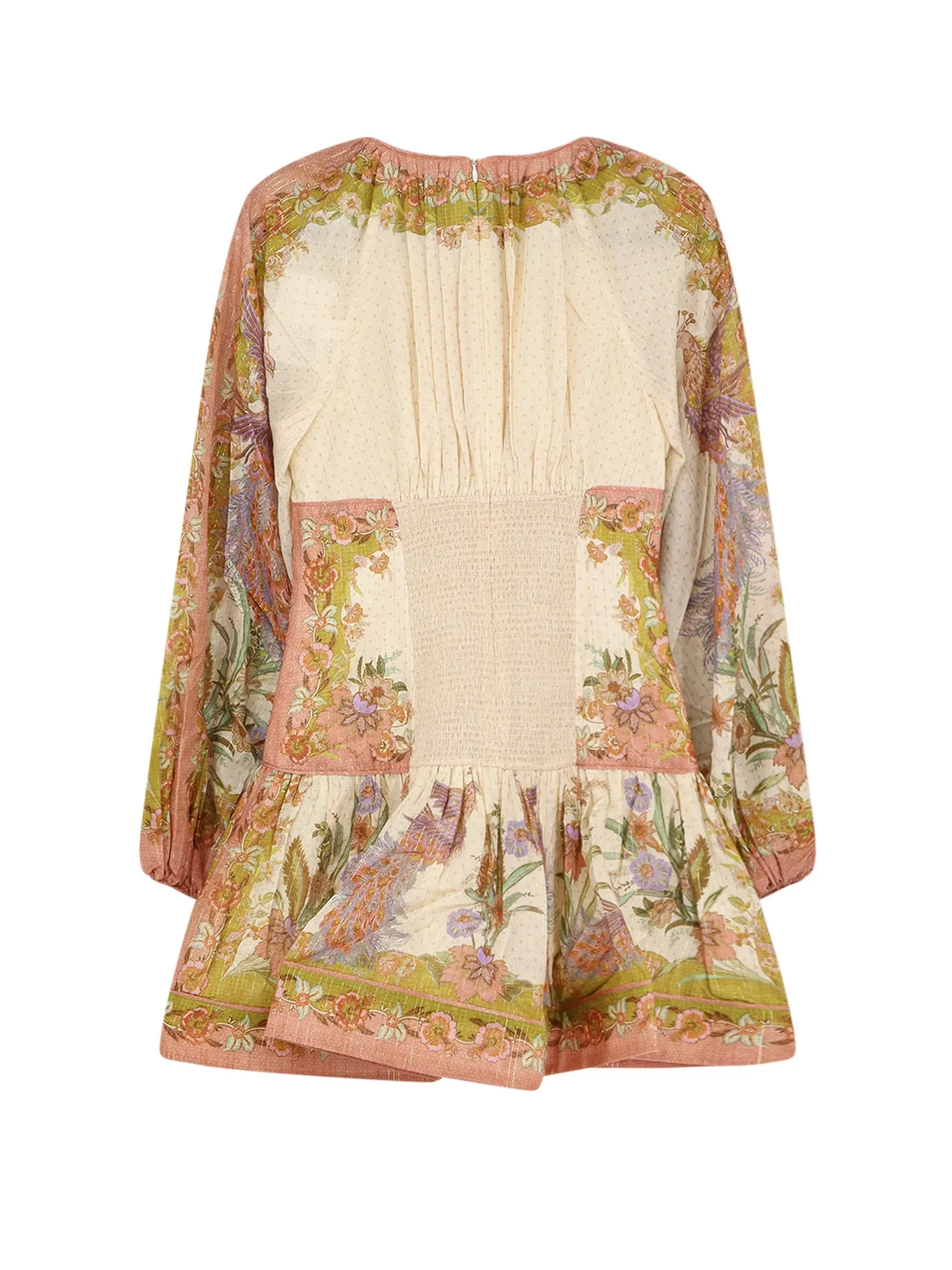 Indra Cotton And Silk Mini Dress sold by Wanan Luxury product image thumbnail 2