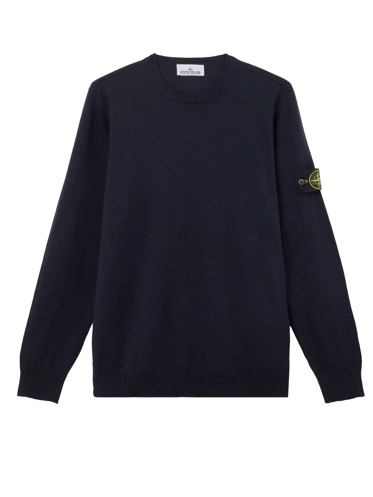 Wool Sweater With Side Logo Patch sold by Wanan Luxury