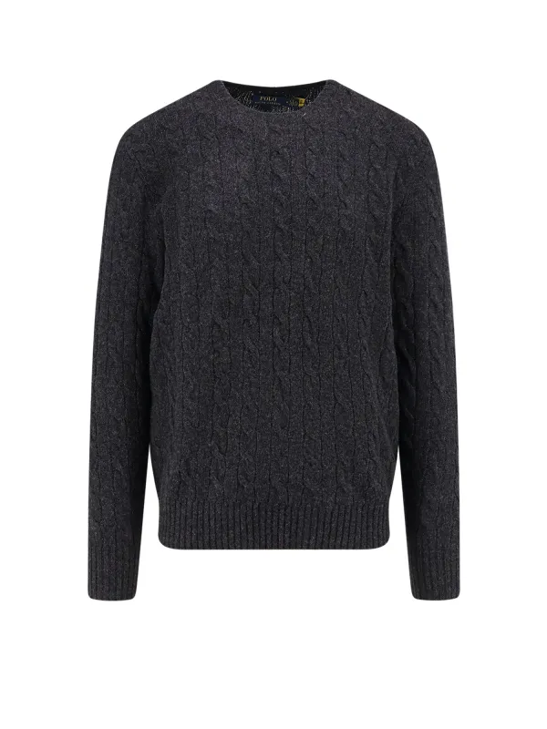Wool And Cashmere Cable Knit Sweater made by Polo by Ralph Lauren