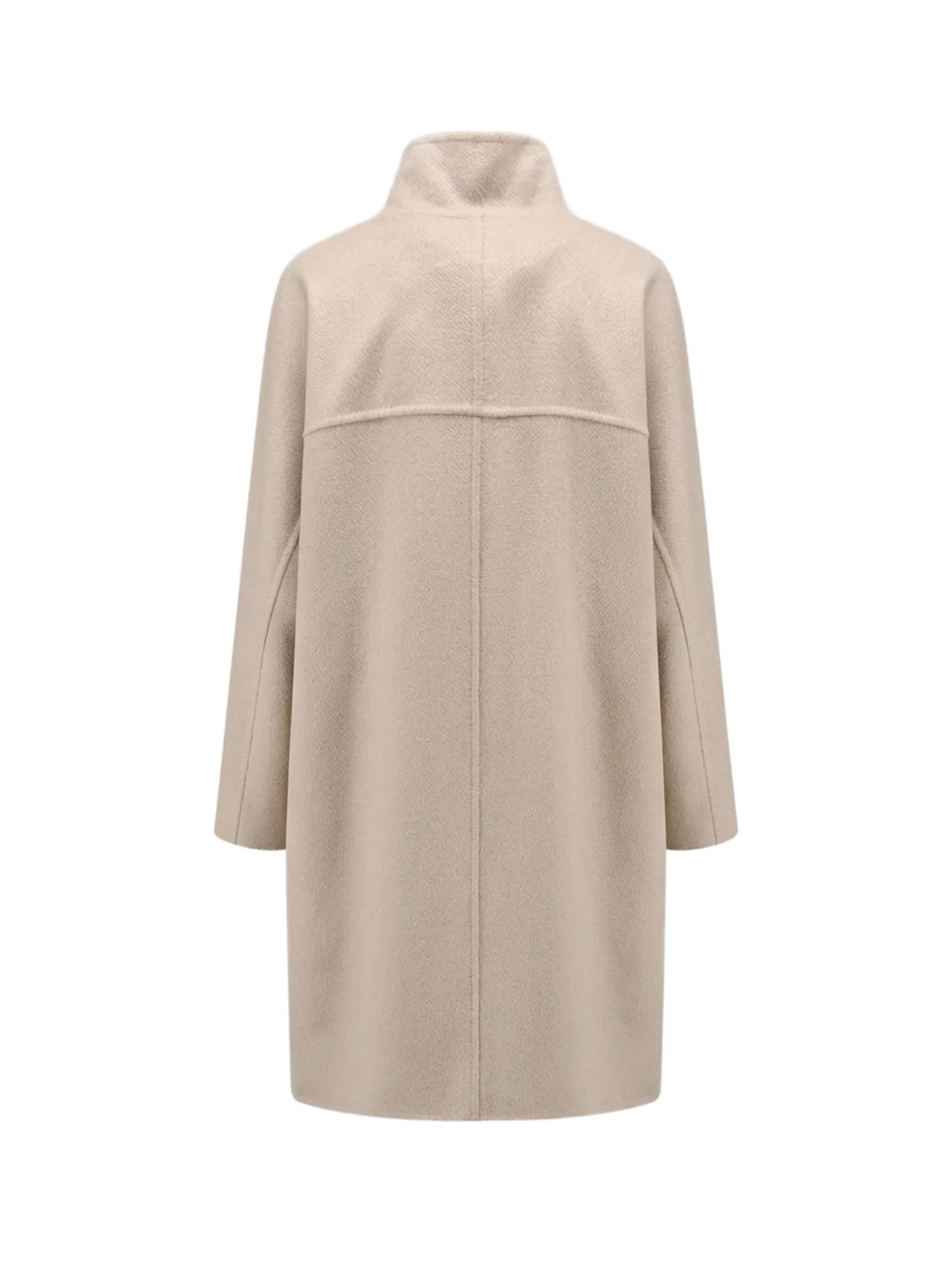 Asymmetrical Cashmere Coat sold by Wanan Luxury product image thumbnail 2