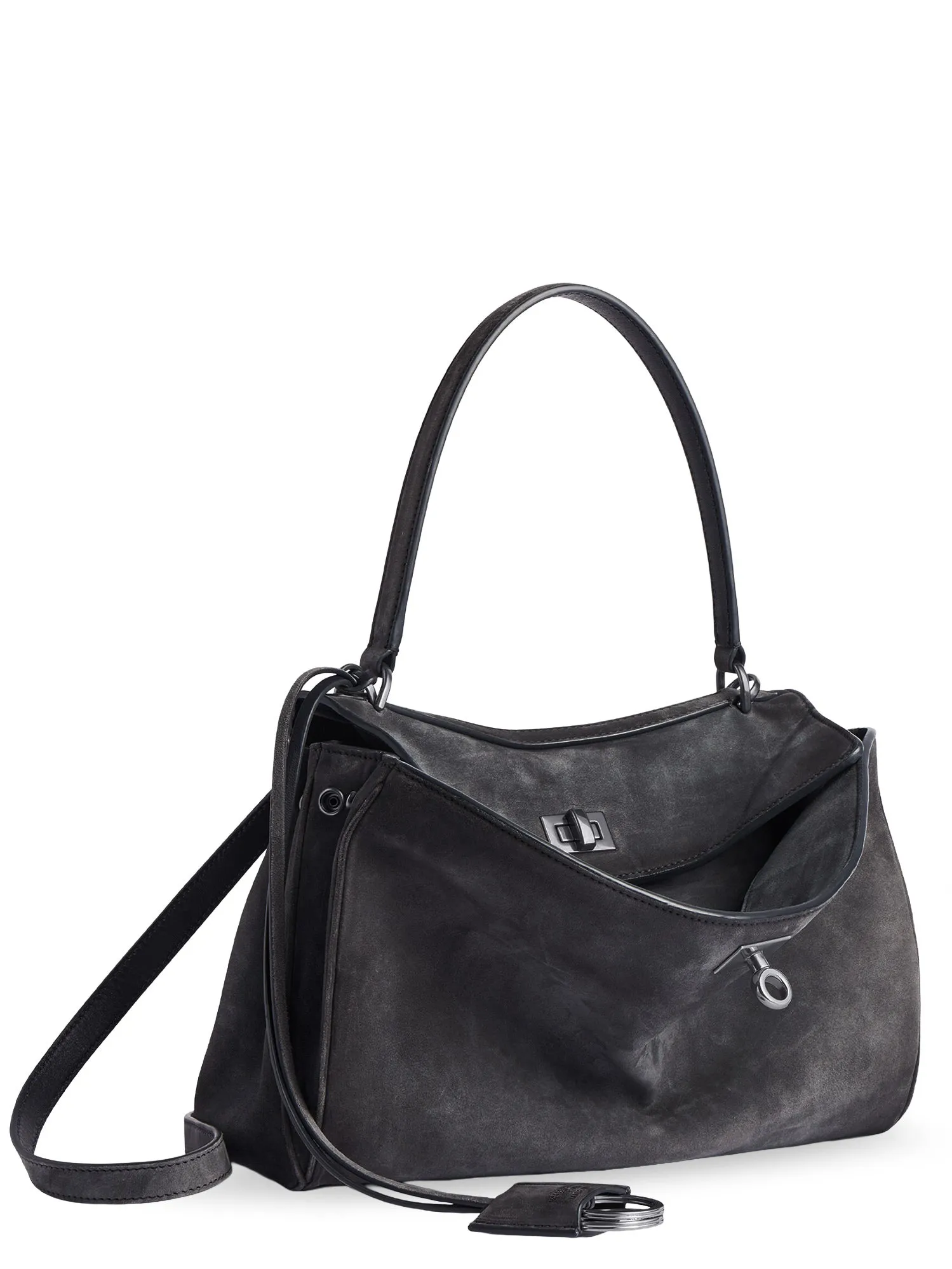 Rodeo S Suede Crossbody Bag sold by Wanan Luxury product image thumbnail 3