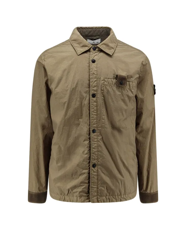 Crinkle Reps Ny Recycled Nylon Jacket made by Stone Island
