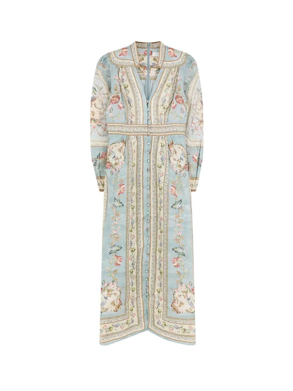 Roselight Linen Dress made by Zimmermann