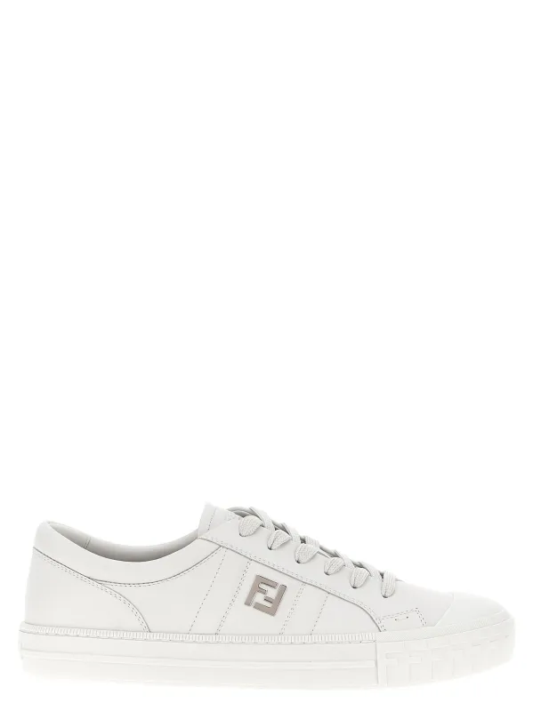 Domino Sneakers White made by Fendi