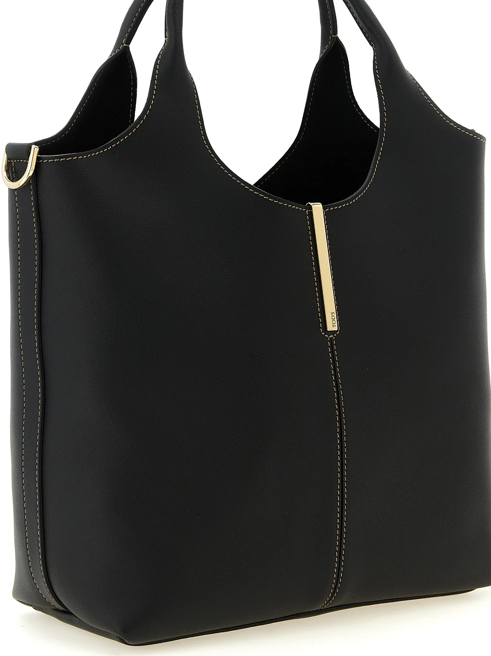 Small Metal Plate Shopping Bag Tote Bag Black sold by Wanan Luxury product image thumbnail 3