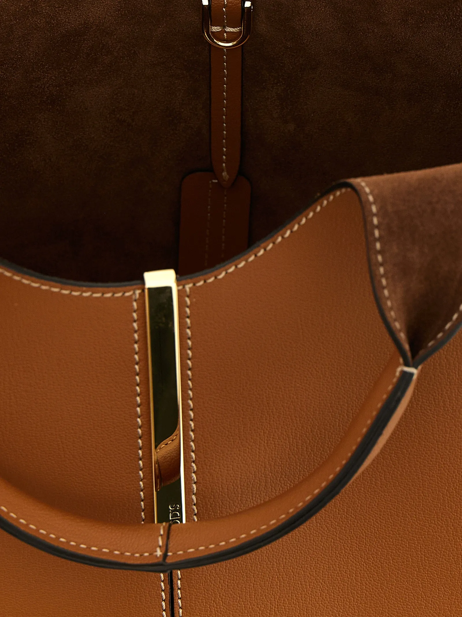 Mini Metal Plate Shopping Bag Tote Bag Brown sold by Wanan Luxury product image thumbnail 4
