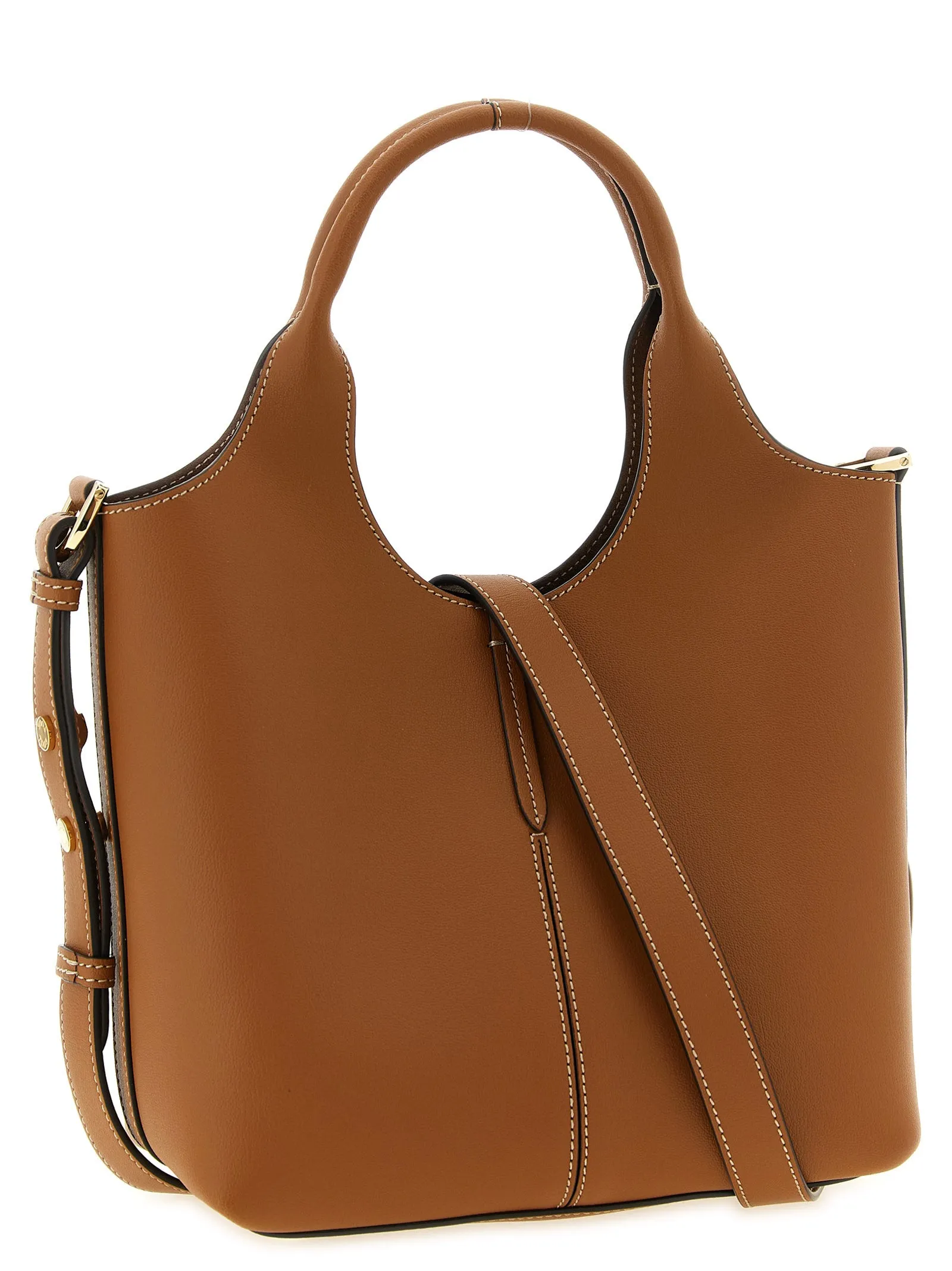 Mini Metal Plate Shopping Bag Tote Bag Brown sold by Wanan Luxury product image thumbnail 2