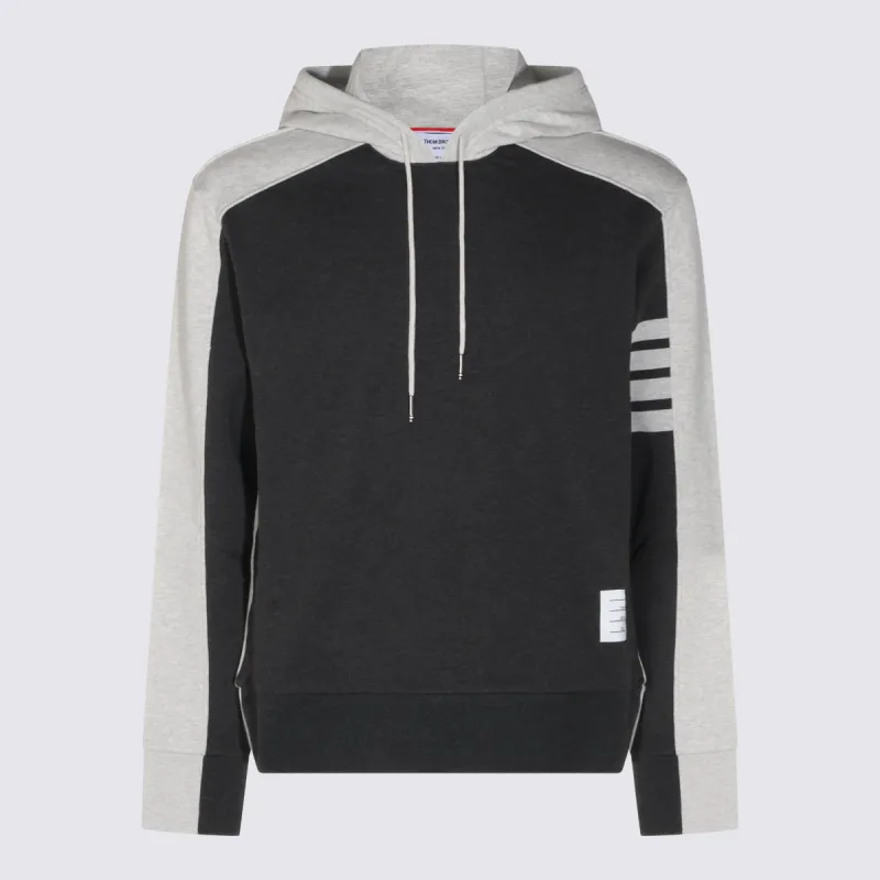 Sweaters Dark Grey/Pale Grey made by Thom Browne