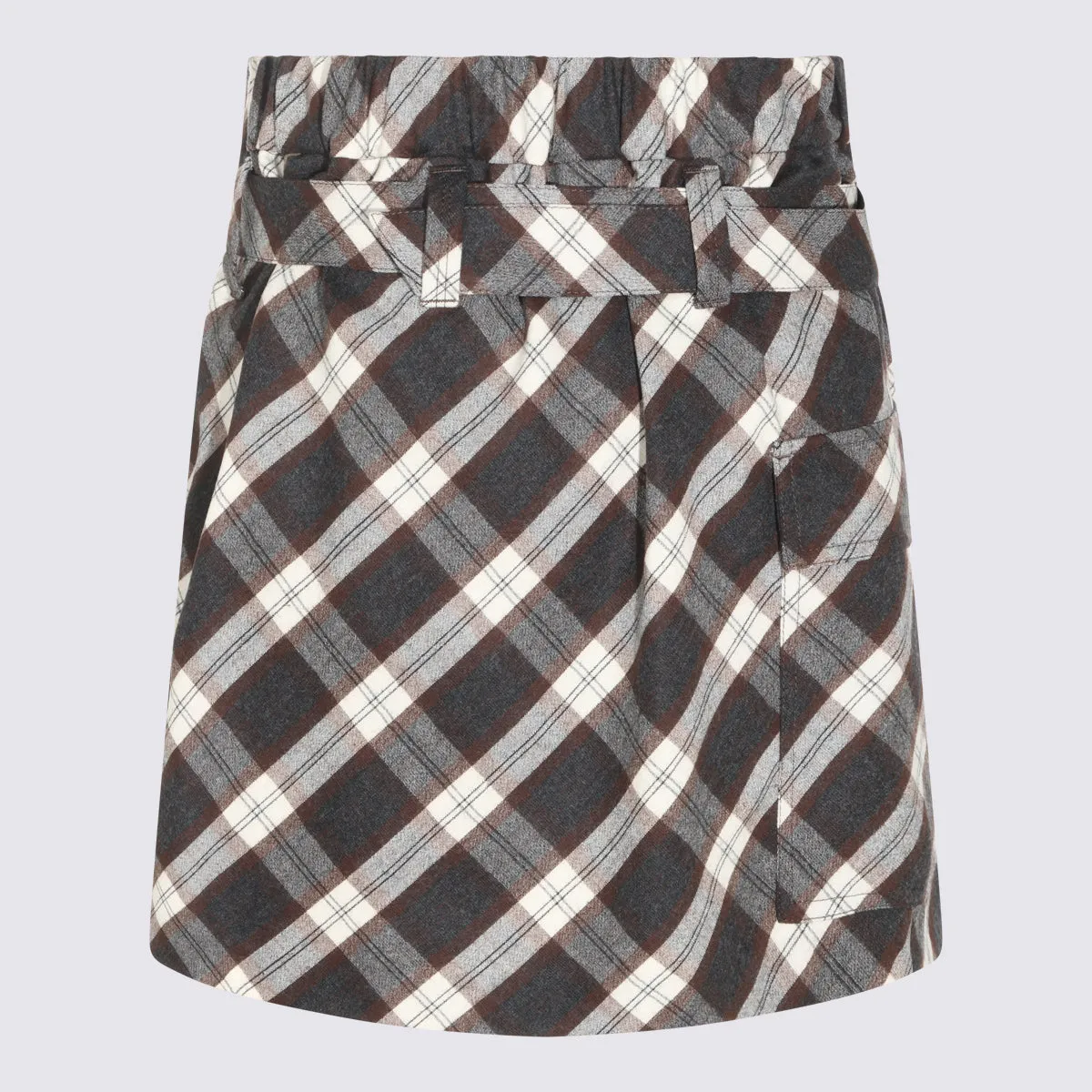 Skirts Grigio/Brown/Panama sold by Wanan Luxury product image thumbnail 2