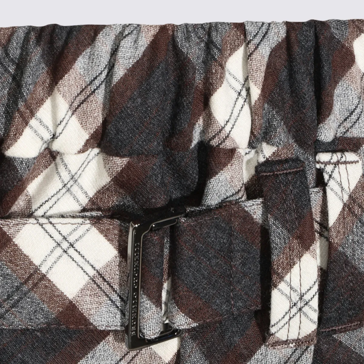 Skirts Grigio/Brown/Panama sold by Wanan Luxury product image thumbnail 3