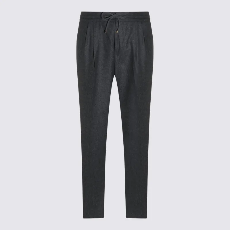 Trousers Dark Grey made by Brunello Cucinelli