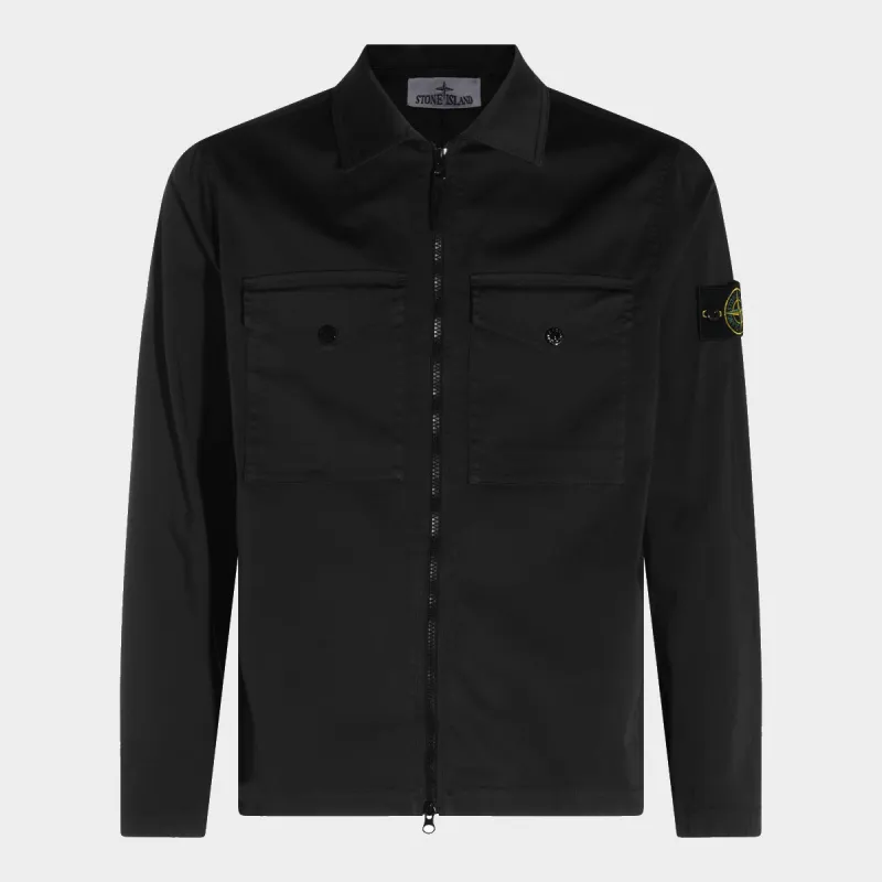 Shirts Black made by Stone Island