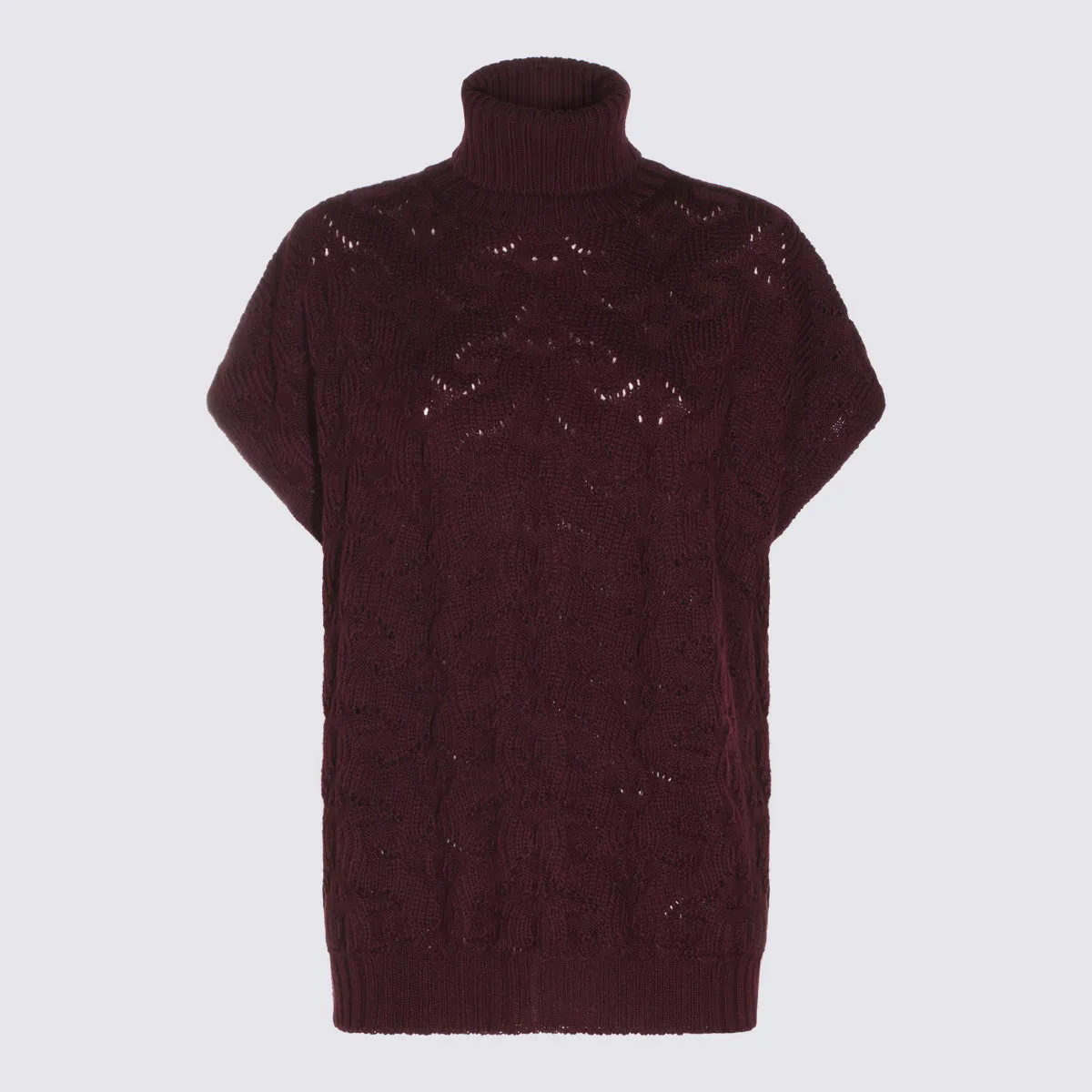 Sweaters Bordeaux sold by Wanan Luxury