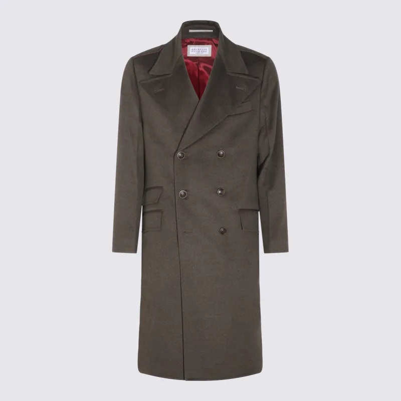 Coats Mud made by Brunello Cucinelli