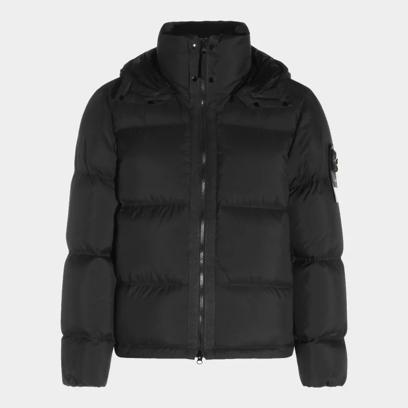 Coats Black made by Stone Island