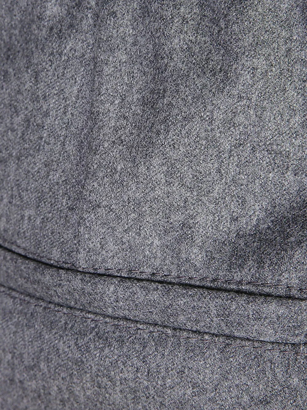 Wool Flannel Leisure Fit Trousers With Drawstring And Double Pleats sold by Wanan Luxury product image thumbnail 3