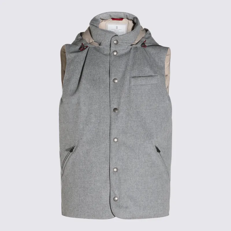 Coats Grey made by Brunello Cucinelli