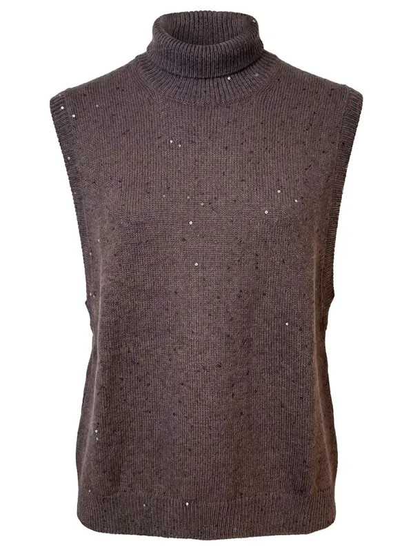 Turtleneck Top made by Brunello Cucinelli