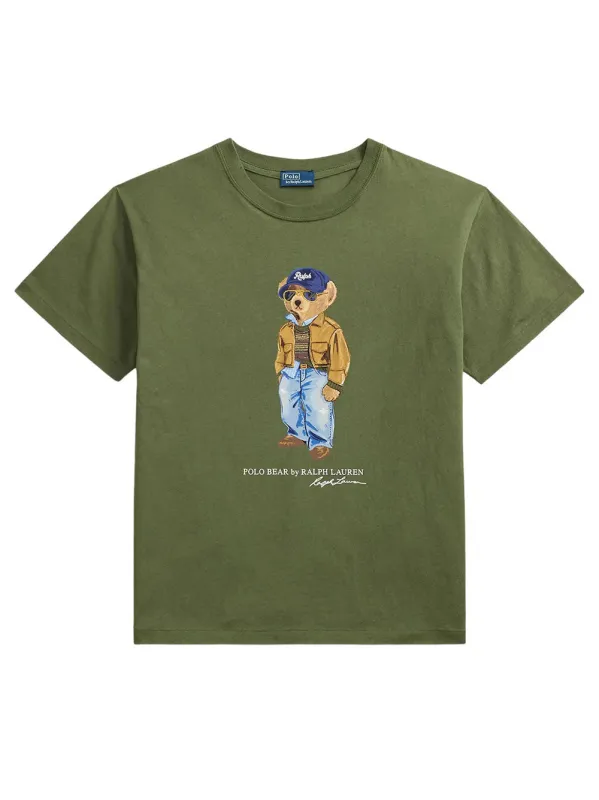 Polo Bear Cotton Jersey T-Shirt made by Polo by Ralph Lauren