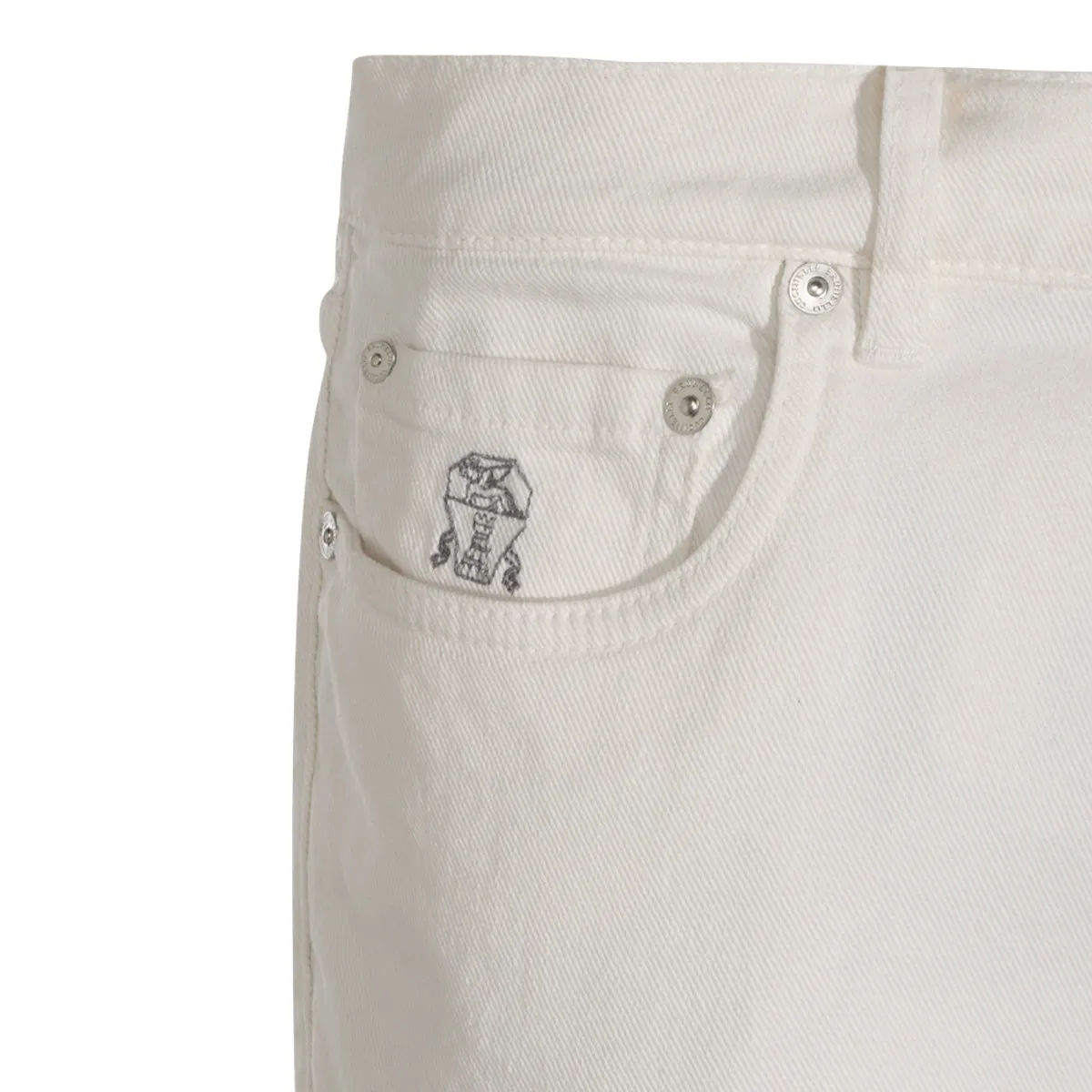 Jeans White sold by Wanan Luxury product image thumbnail 2