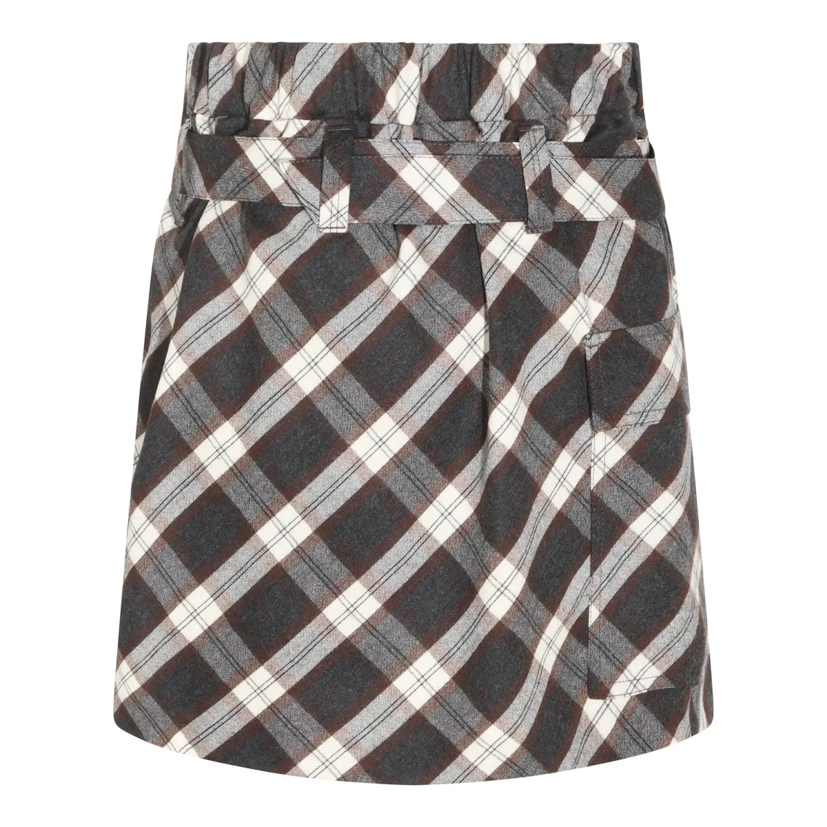 Skirts Grigio/Brown/Panama sold by Wanan Luxury