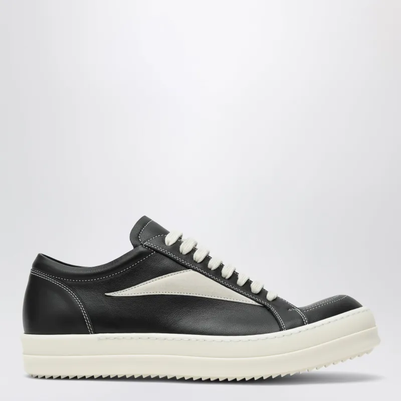 Black/Milk White Vintage Sneakers made by Rick Owens