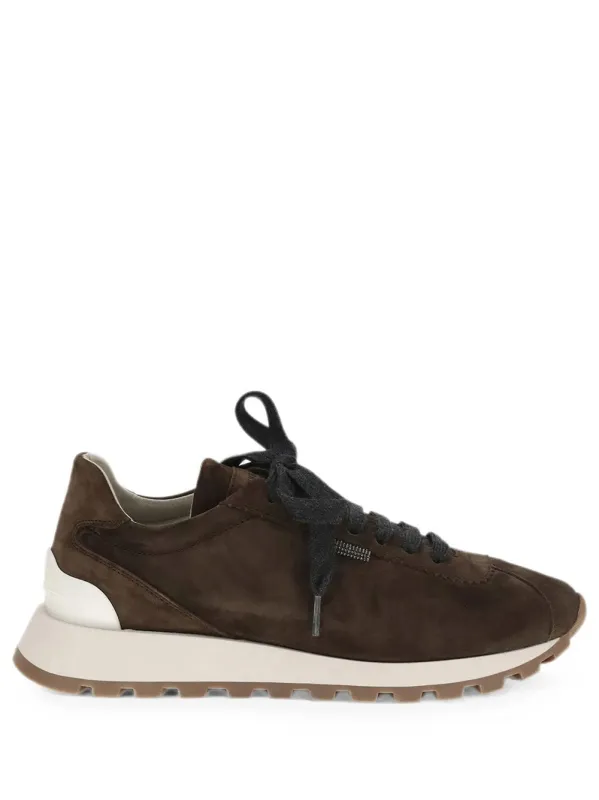 Sneakers Brown made by Brunello Cucinelli