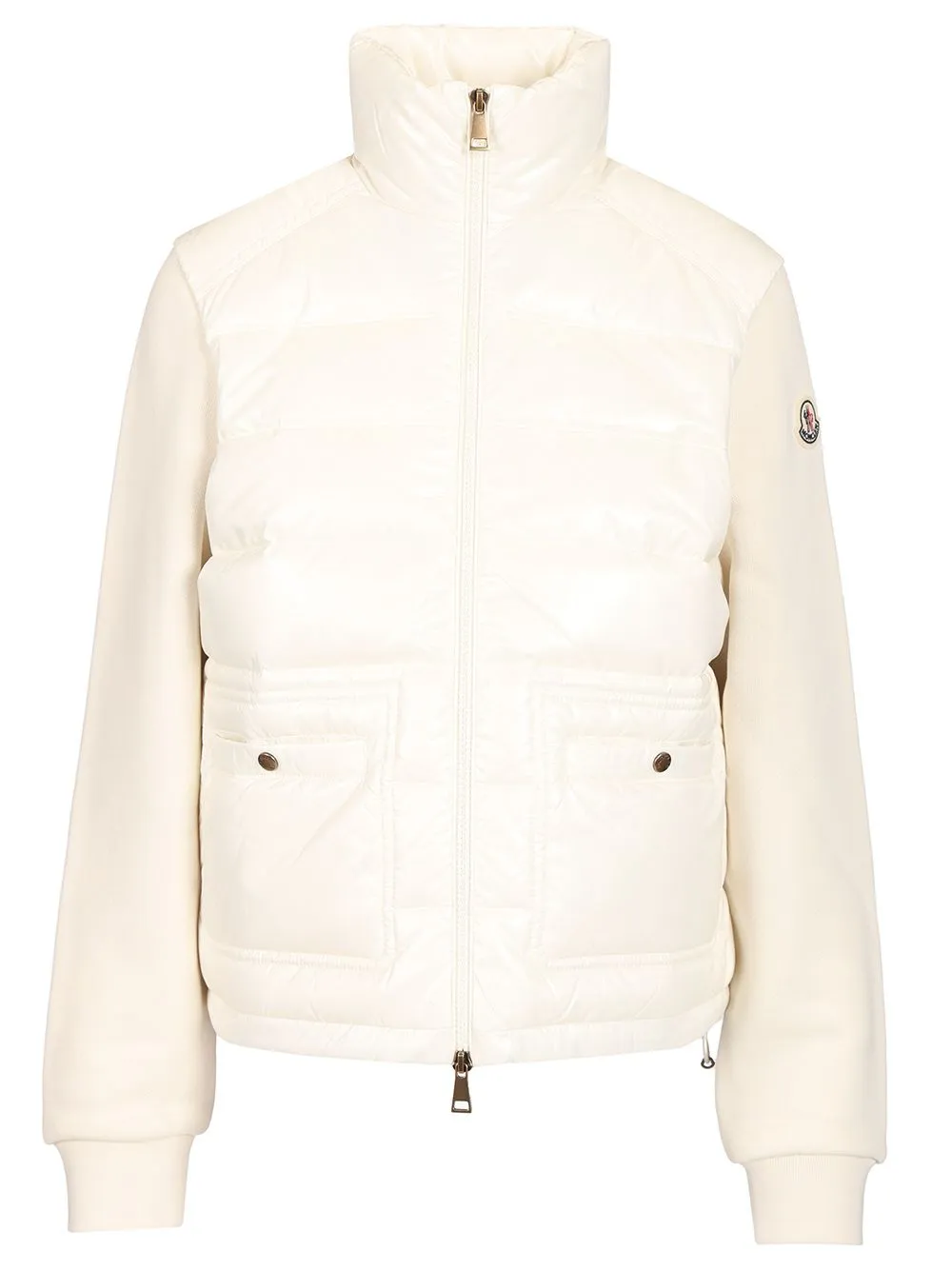 Zip-Up Sweatshirt Knitwear White sold by Wanan Luxury